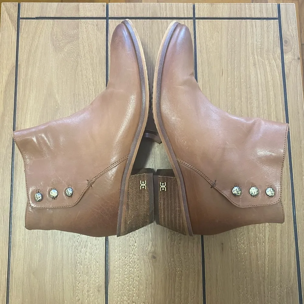 Sam Edelman Pama Booties Coñac leather - Image 3