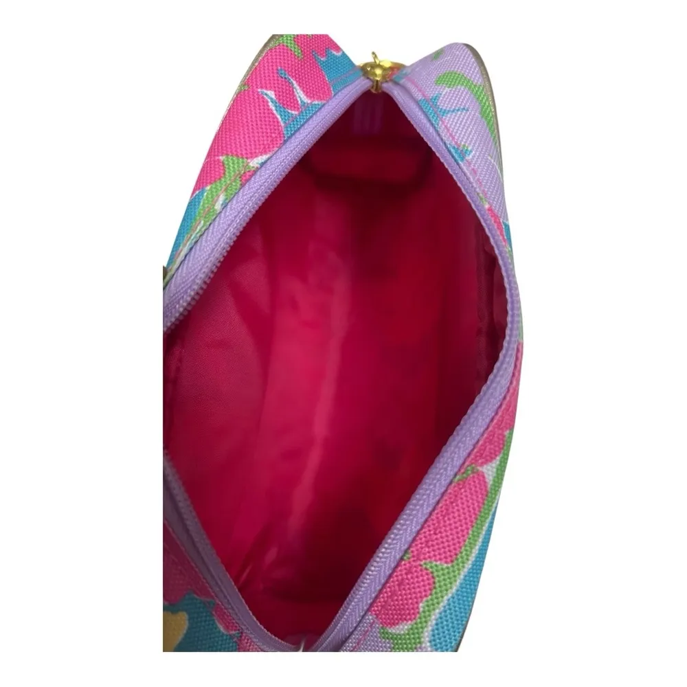 Lilly Pulitzer Estee Lauder Floral Cosmetic Bag - Image 7