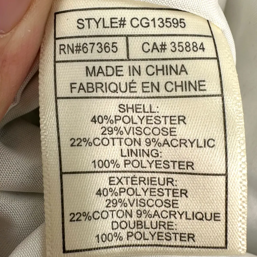 Cupcakes and Cashmere | Size 0 | Textured Lined Black and White Knit Skirt Skort - Image 10