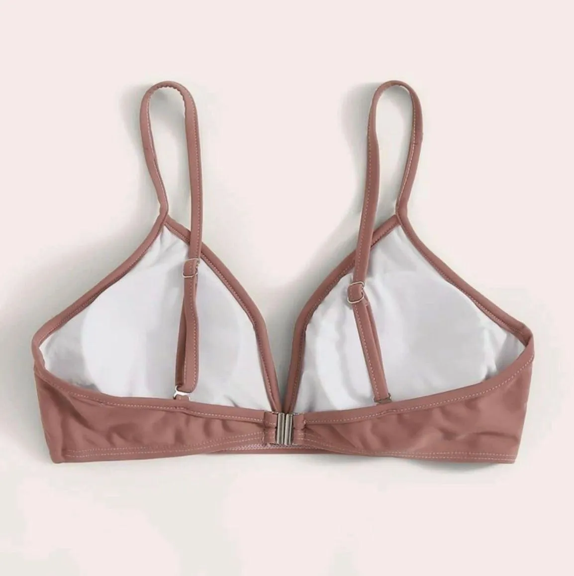 SheIn V Wire Bathing Suit Top - Image 2