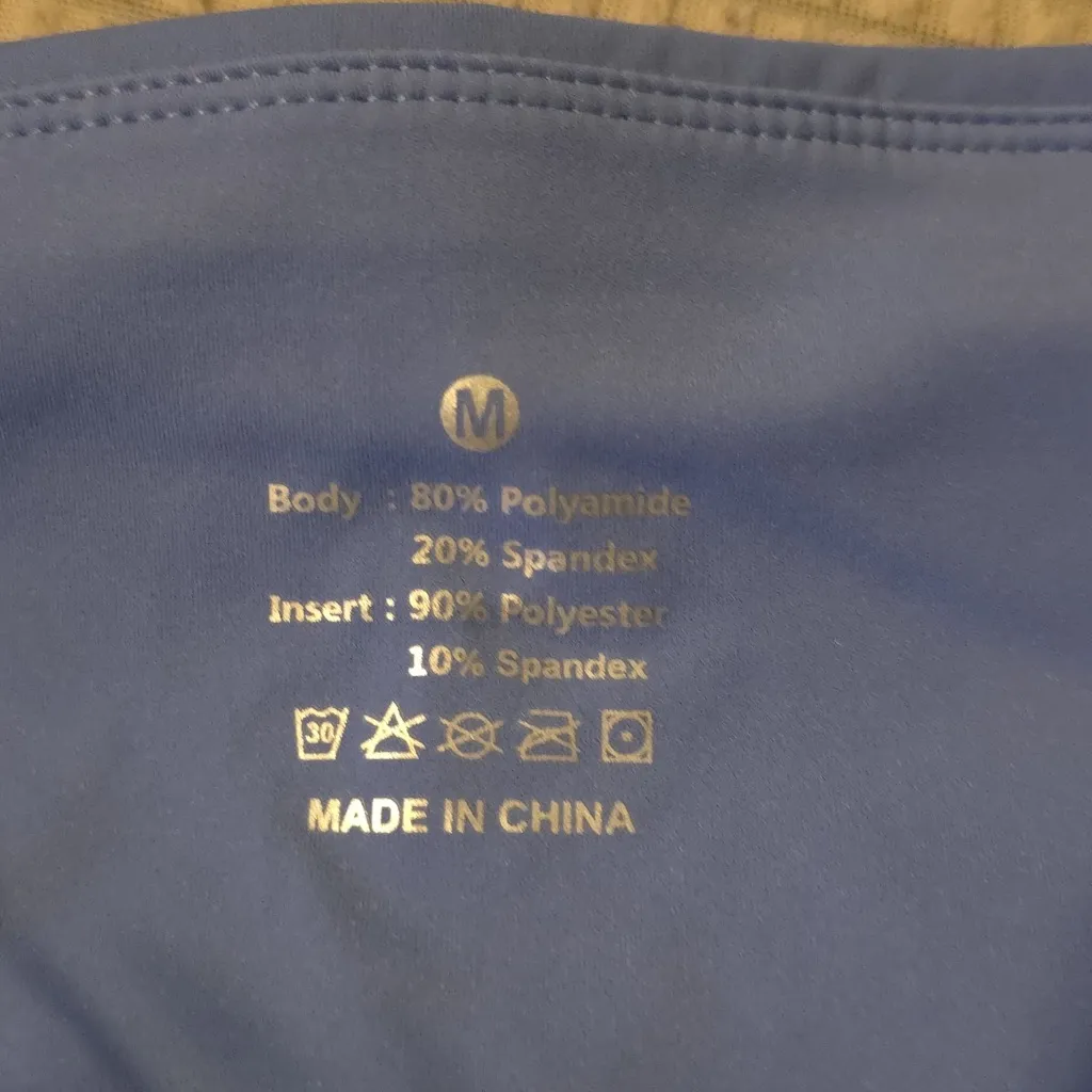 Blue Athletic short Size M - Image 12