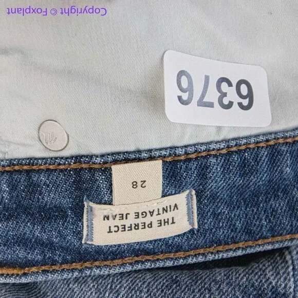 NEW Madewell The Perfect Vintage Jean in Heathcote Wash,‎ 28 - Image 13