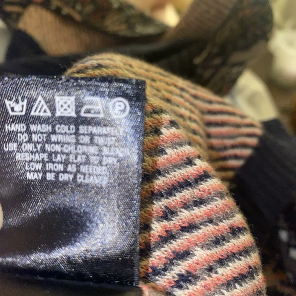 Anthropologie Moth Imperial Garden Cowl Neck Tunic/Dress Sweater L - Image 15