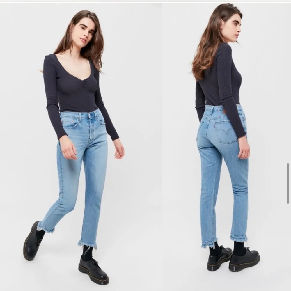 FP x  501 Blue Mark High Rise Skinny Jeans - Image 8