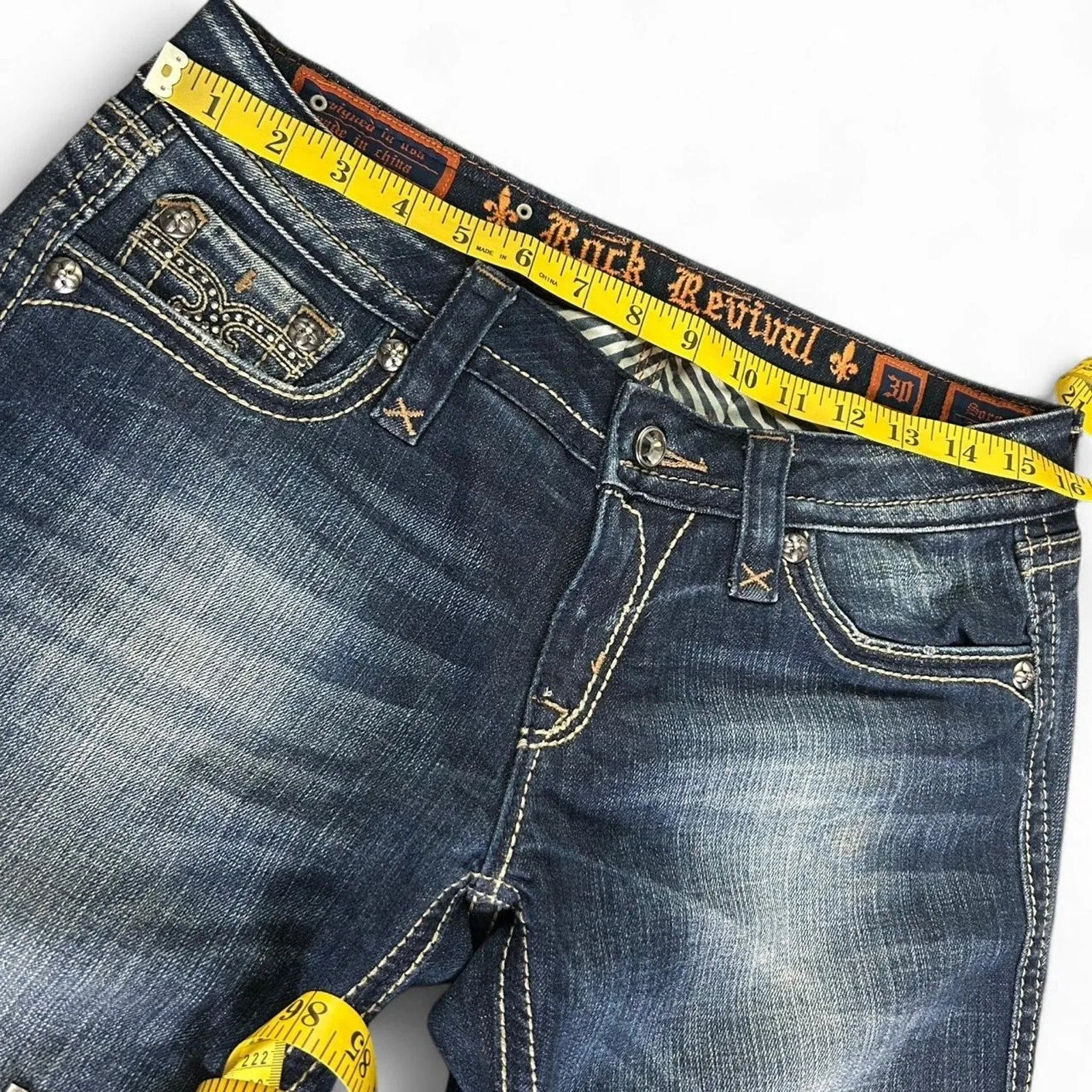 Rock Revival Size 30x34 Sora Boot Cut Jeans - Image 5