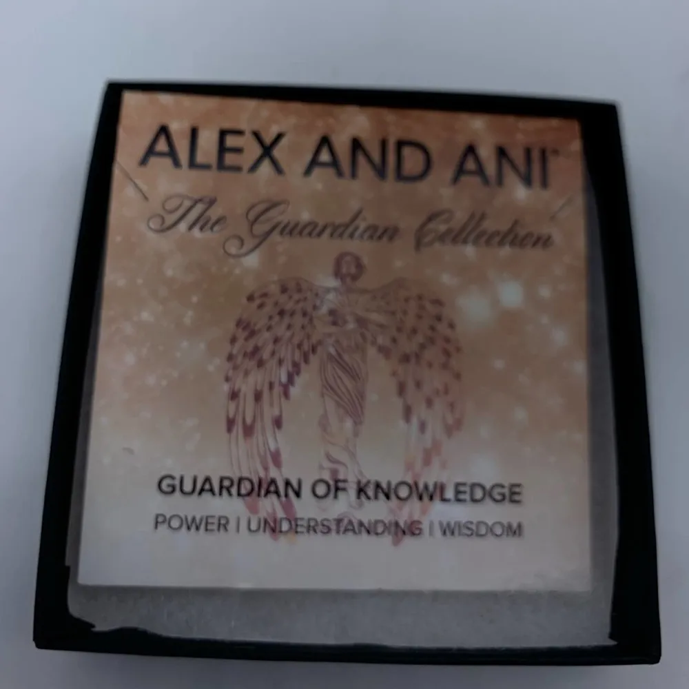 Alex and Ani Guardian Angel of Knowledge Bracelet – Enlighten Me – Gold, NIB - Image 16