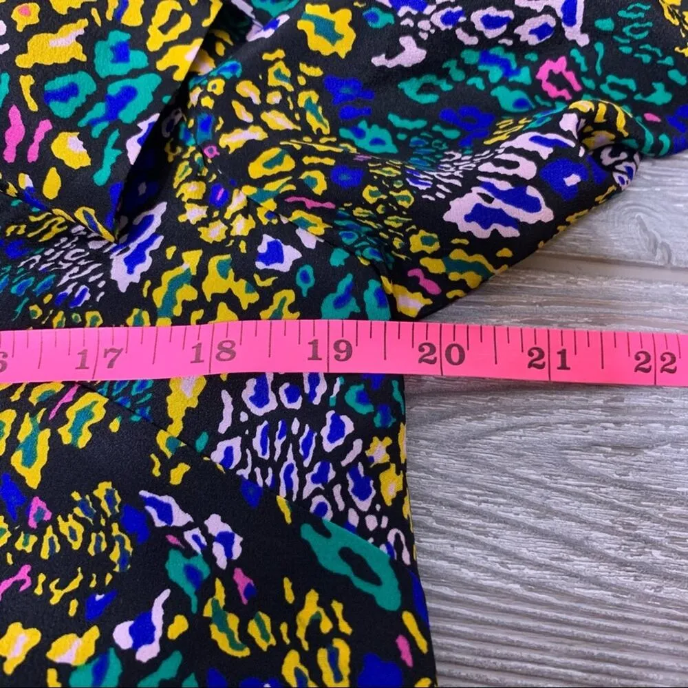 NWT Tanya Taylor faith silk leopard bow dress - Image 6