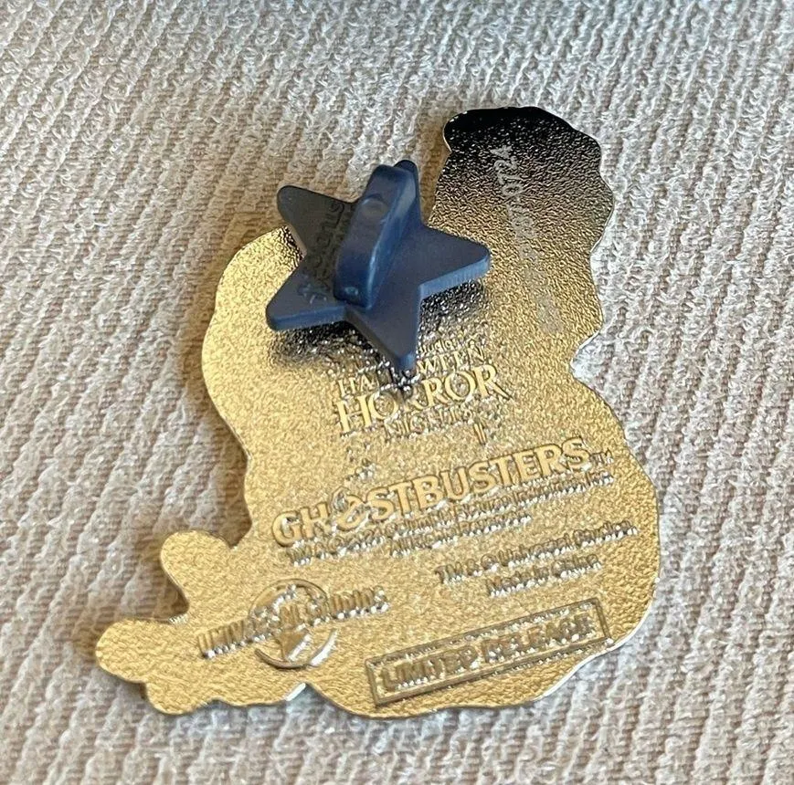 Ghostbusters Slimer Collector PIN HHN 2024 Halloween Horror Nights Universal NEW Green - Image 2