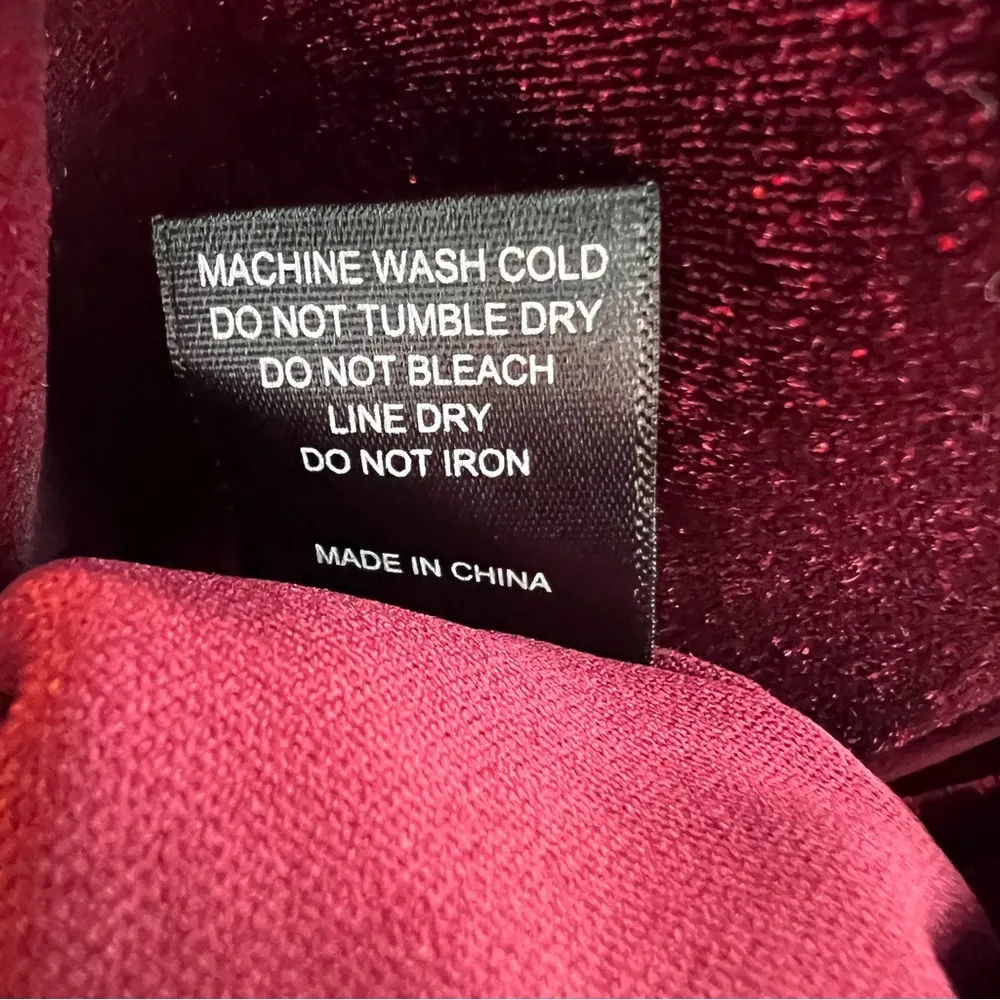 Crystal Dolls Juniors 13 Red Glitter Sleeveless Off Shoulder Mini Body Dress - Image 14