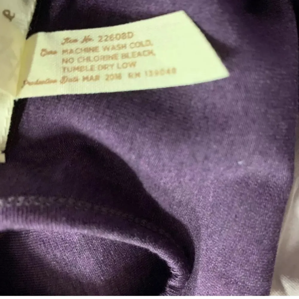 Matilda Jane Queen Of Hearts Once Upon A Time Purple Ruffle Dress Size Medium - Image 12