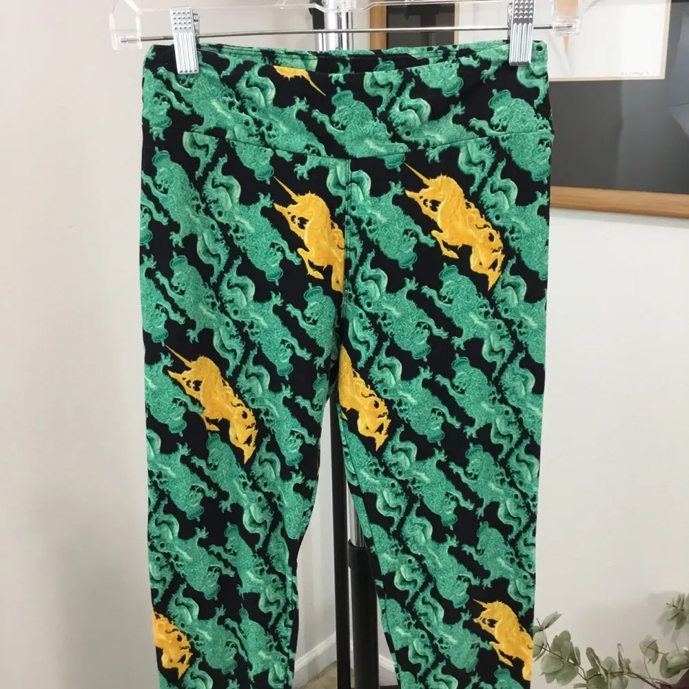 LULAROE ORNATE UNICORN PRINT LEGGINGS - Image 2