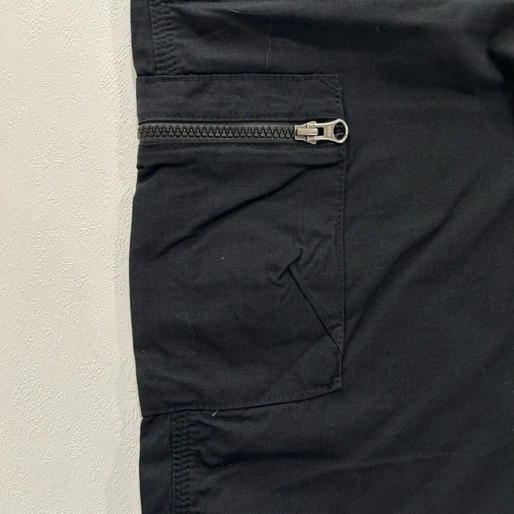 Carhartt Women’s Ripstop Cargo Shorts Size 16 Black – Durable Lightweight Workwe - Image 5