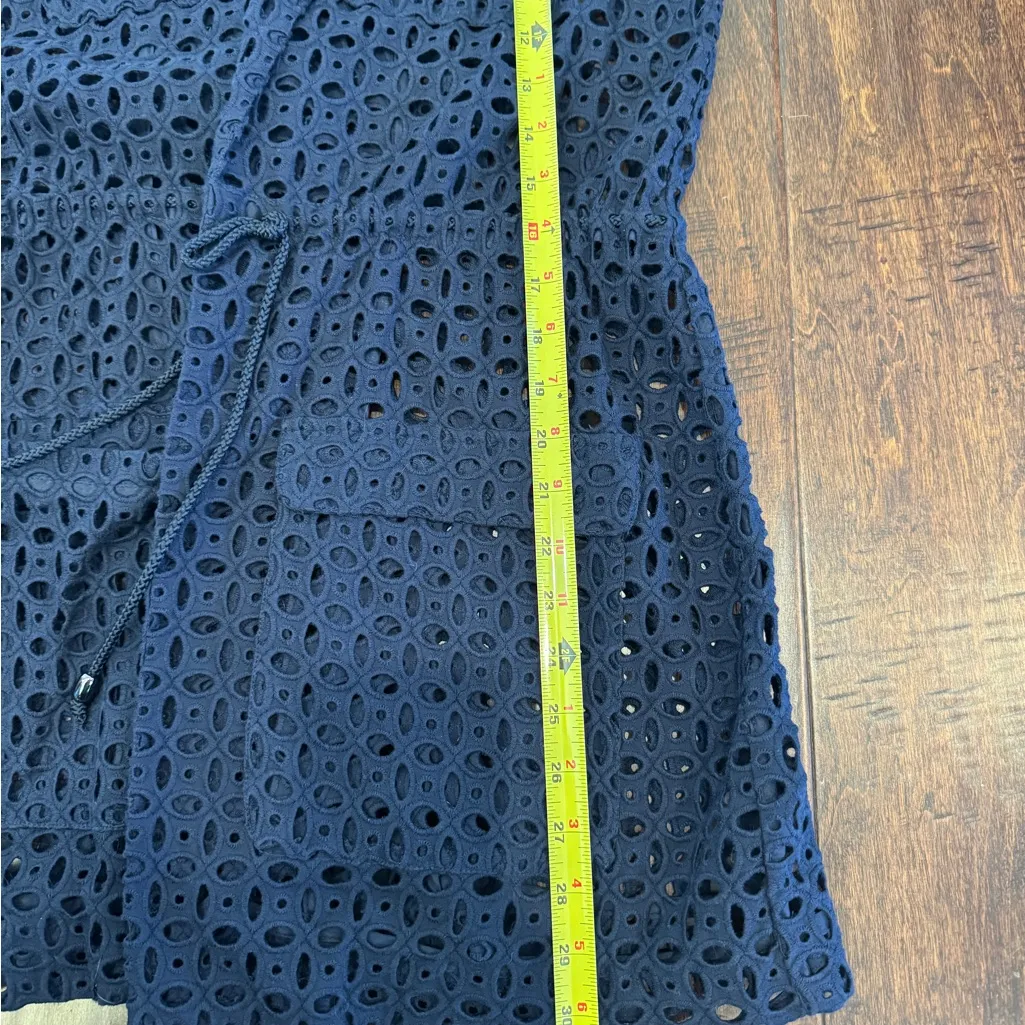 Chico’s Blue Eyelet Vest Jacket size‎ 0 - Image 9