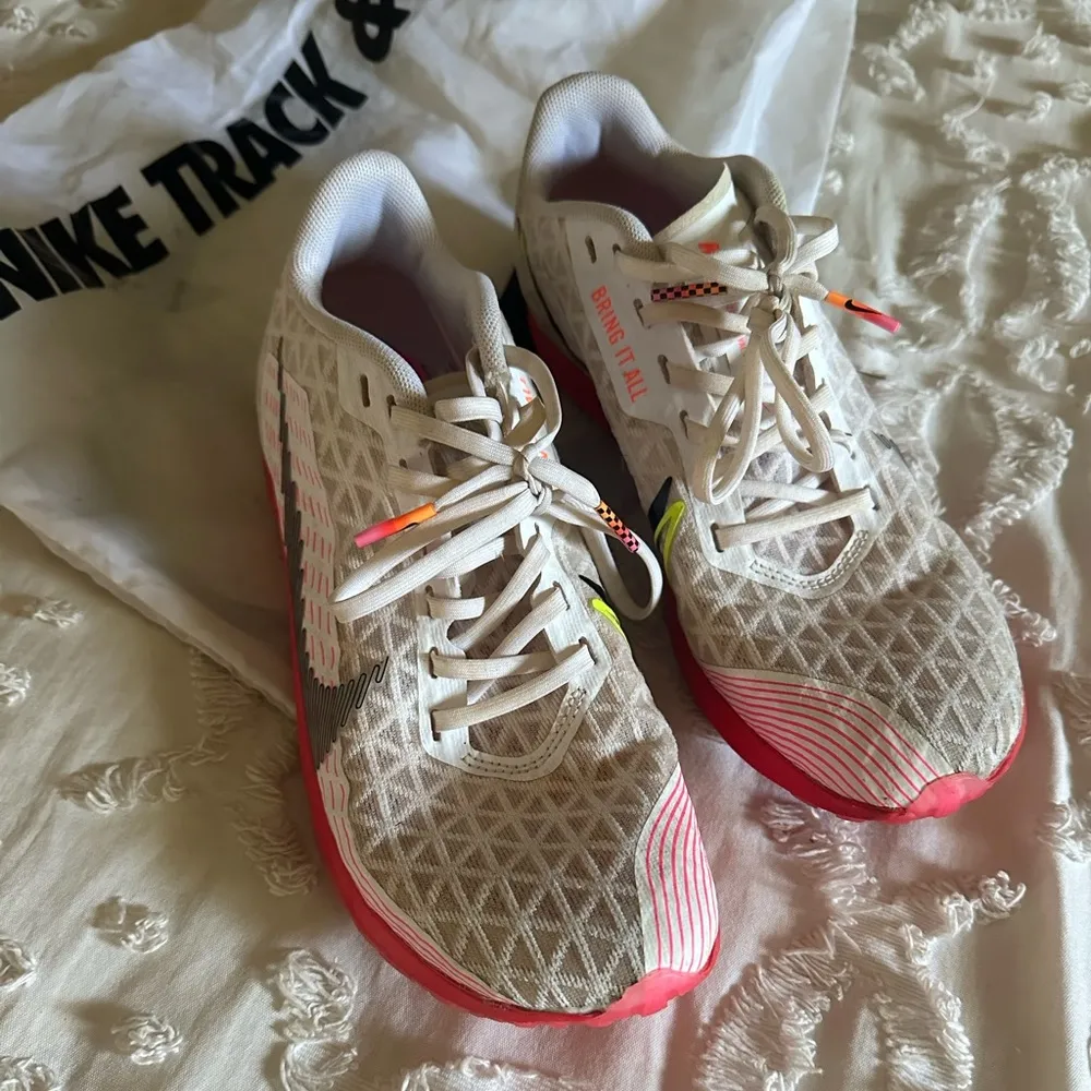 Nike Zoom Rival Waffle 4 White Bright Crimson - Image 2