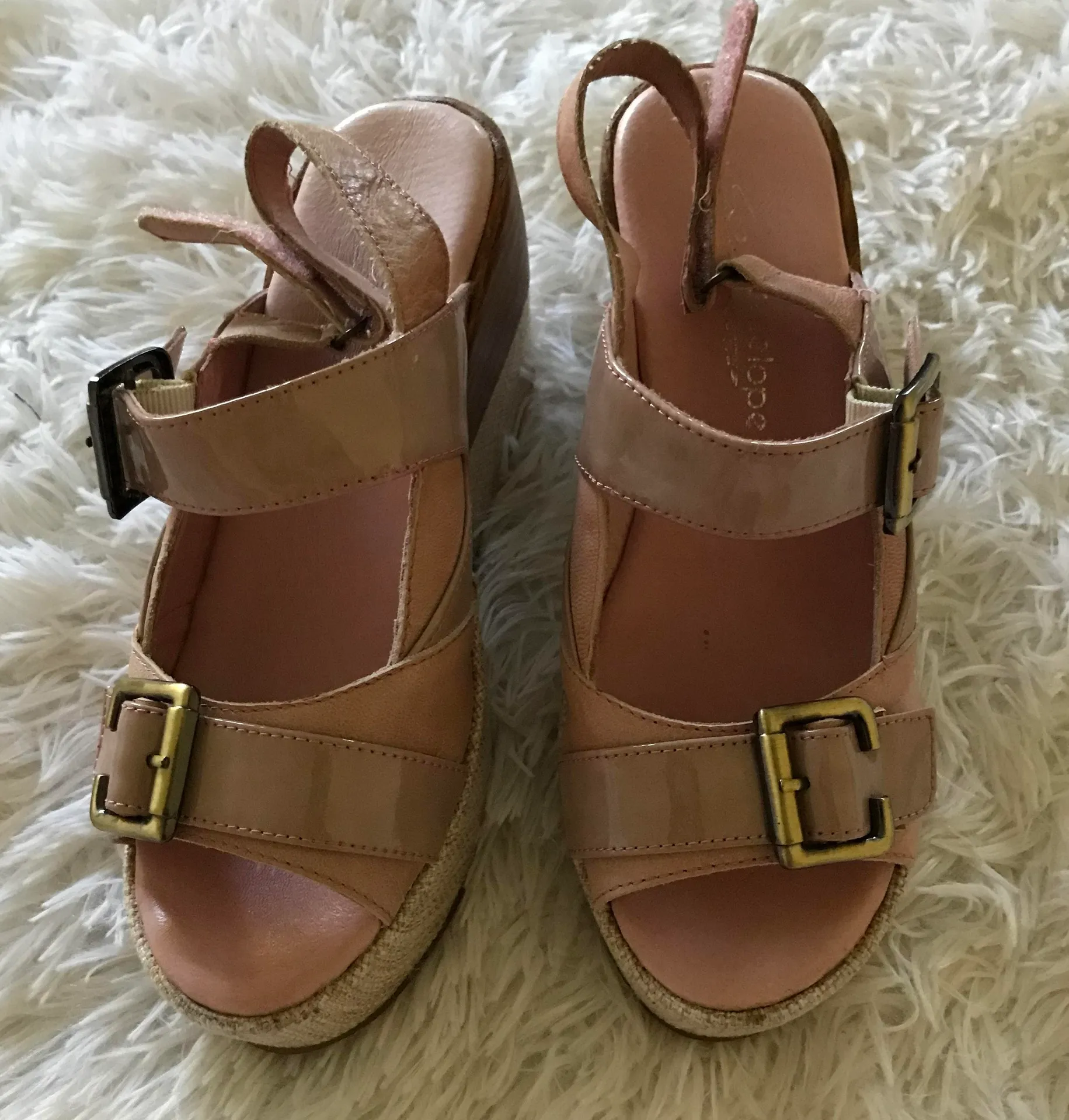 Antelope Pink Wedges - Image 7