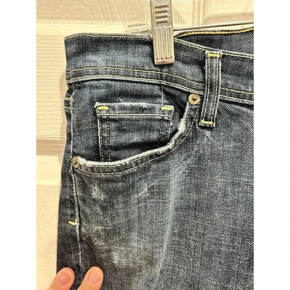 Citizens Of Humanity 31 Jean Low Waist Electric Guitar #236 Avedon Stretch Blue - Image 4