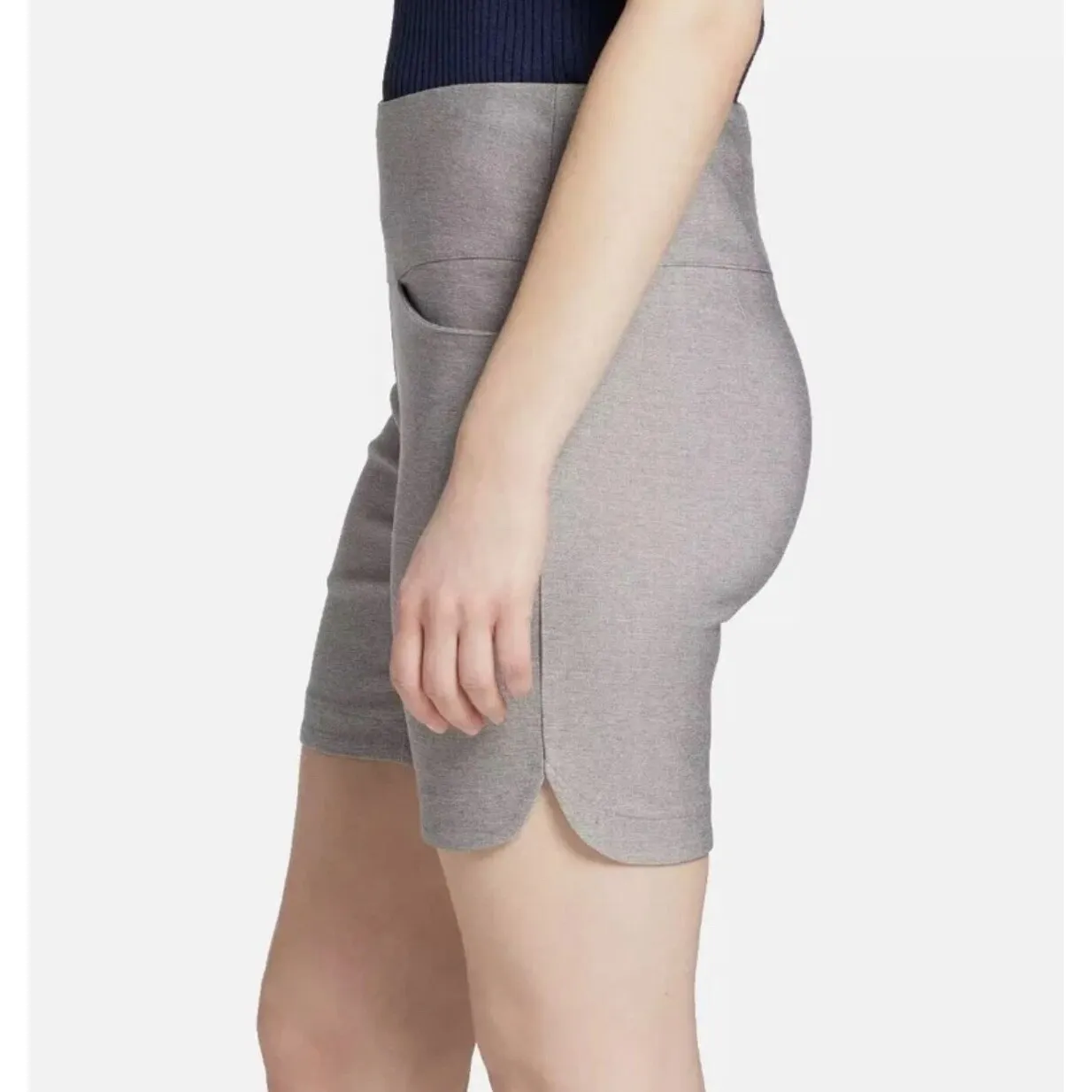 Walter Hagen Women's Sculpt 7'' Inseam Golf Pull on Shorts | Gray | Medium M NWT - Image 4