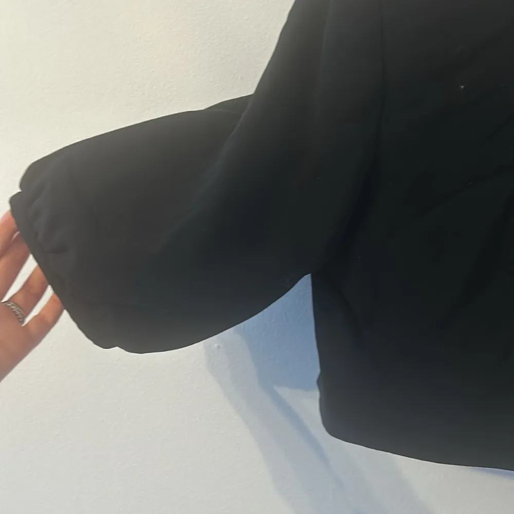 Vintage Ralph Lauren Black Bolero Button Front Cropped Jacket Size 10 - Image 6