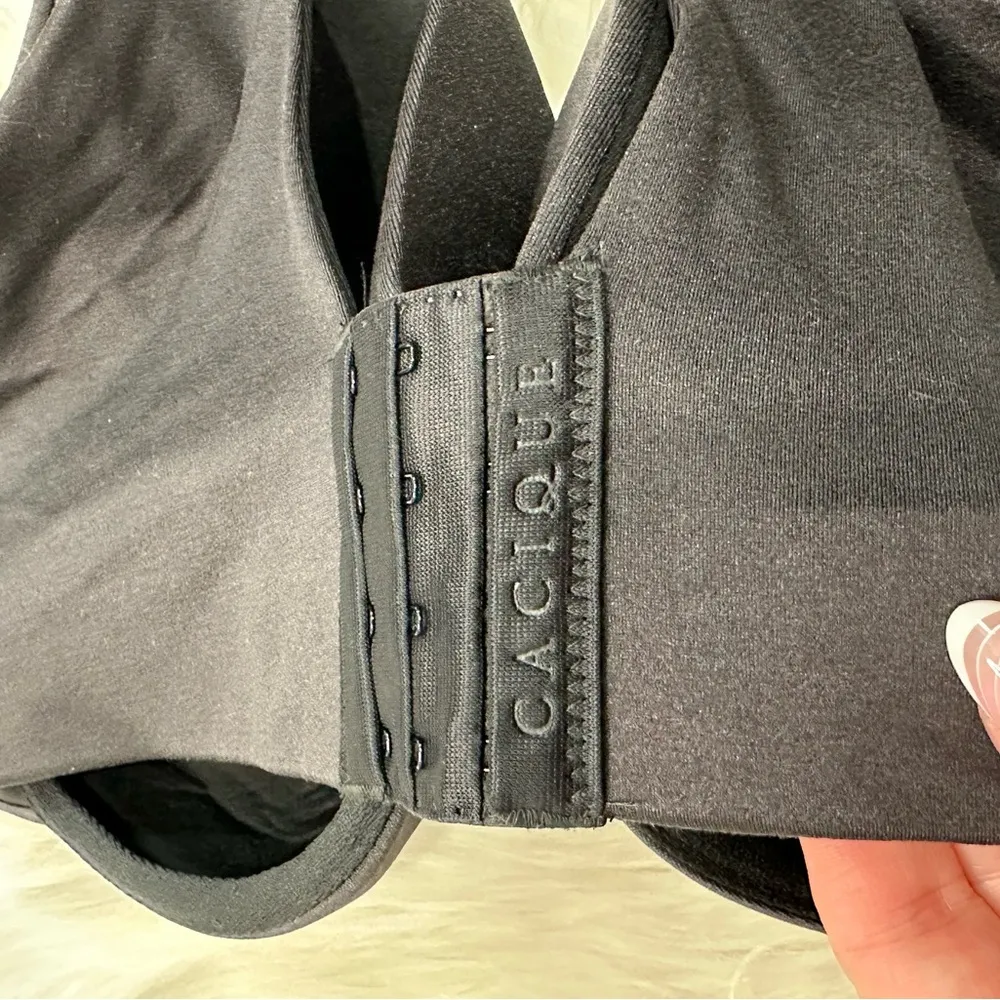 NWT CACIQUE Invisible Backsmoother Lightly Lined Full Coverage Bra Black… - Image 6