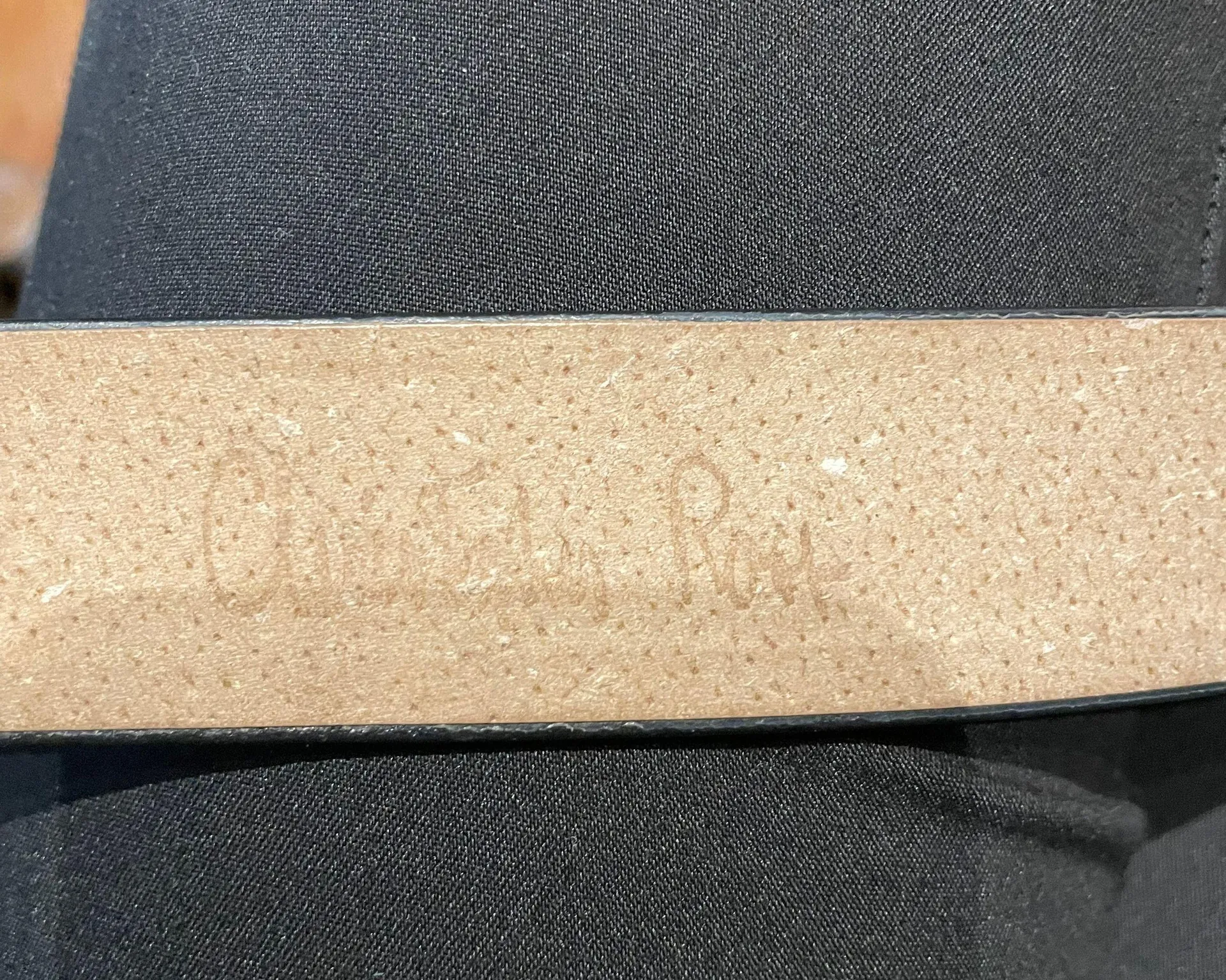 Christopher  Vintage 80’s Bow Buckle Waist Belt Leather - Image 10