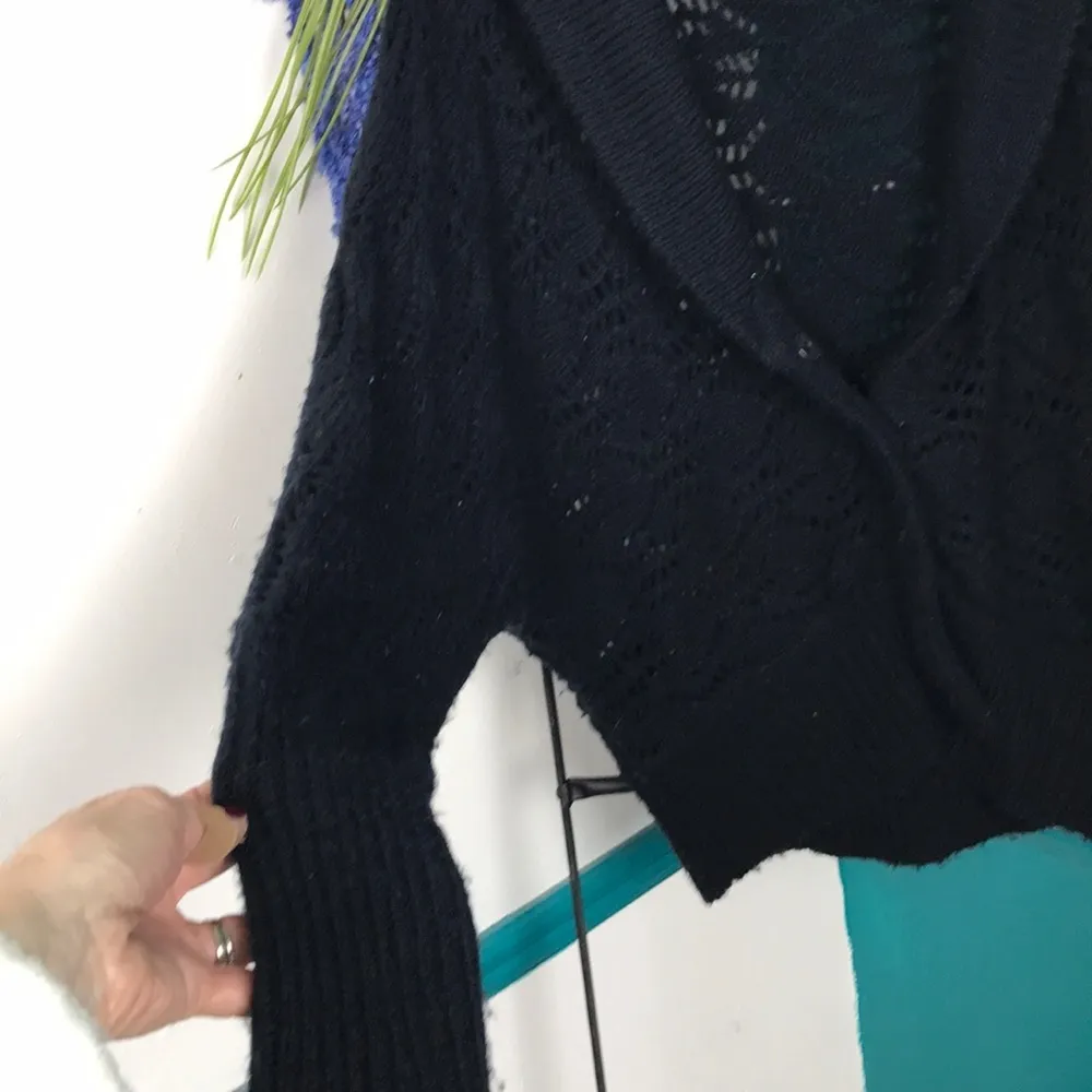 Free People chunky knit snap front sweater - Image 2