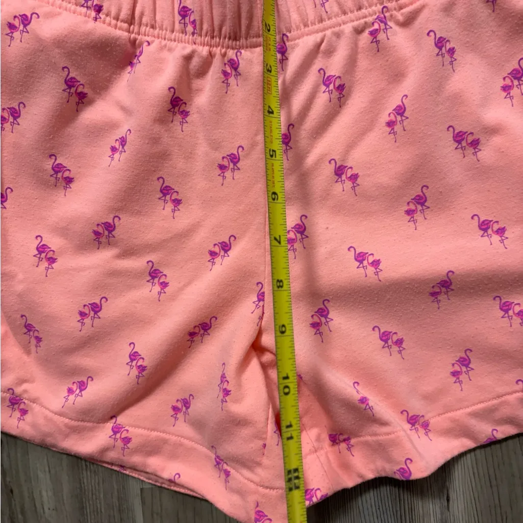 Lilly Pulitzer Coral and Pink Flamingo Print Pajama Set - Image 7