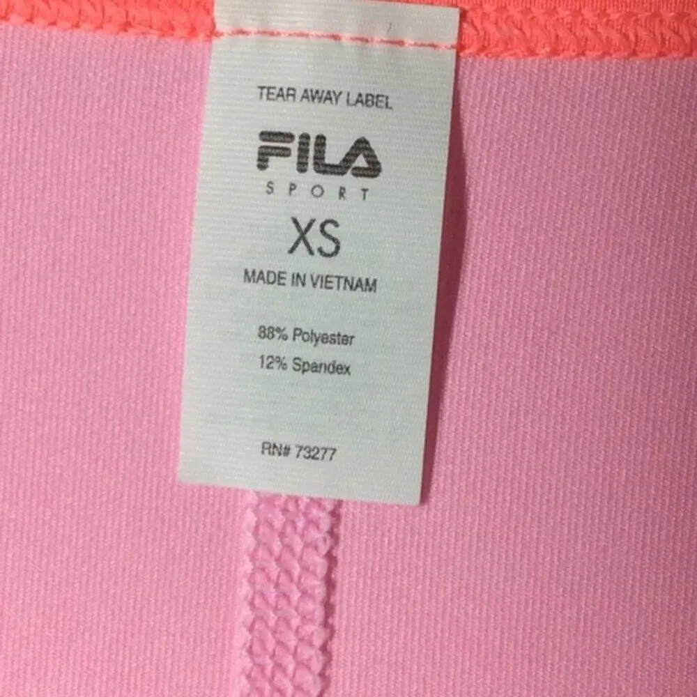 Fila Womens Athletic Sporty Multi-color Racerback Workout Tank XS - Image 7
