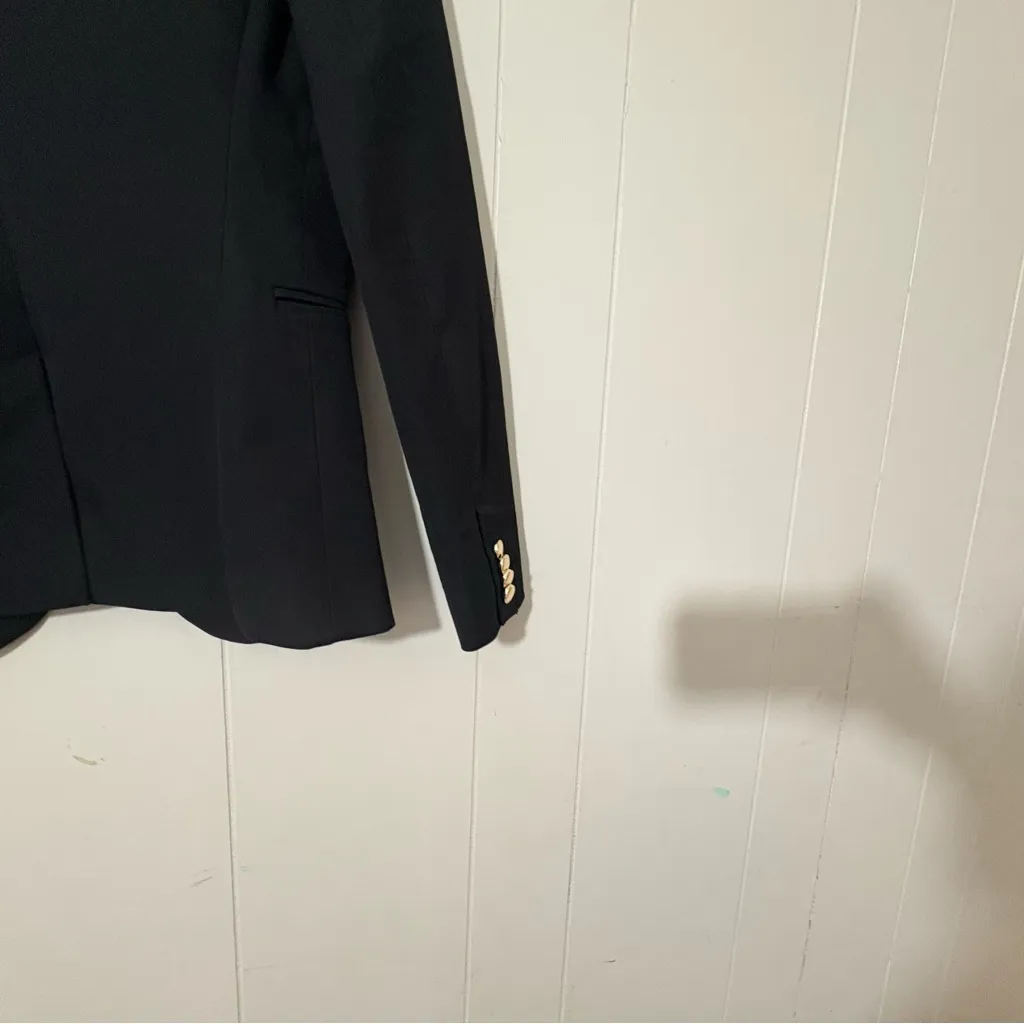 Derek Lam 10 Crosby Allie Single Breasted Black Blazer  Size 2 - Image 5