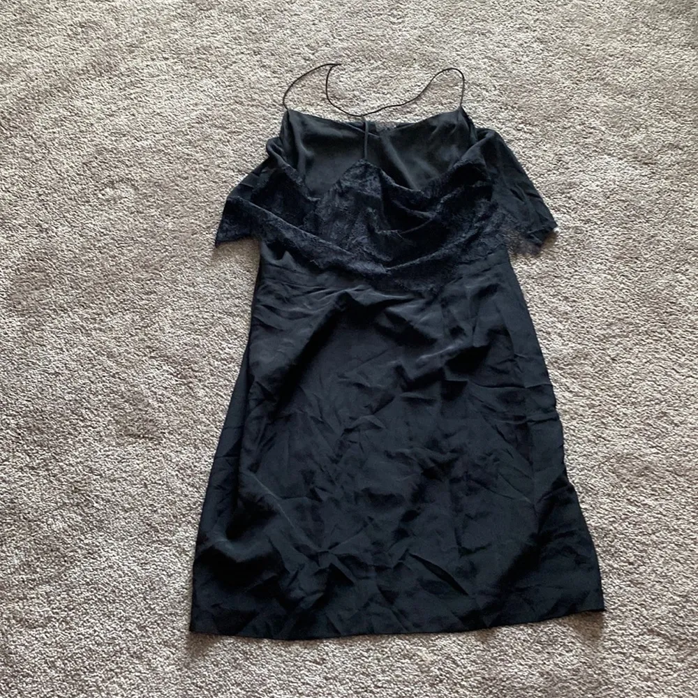 Madewell Black Dress SIZE 12 7️⃣9️⃣ - Image 4