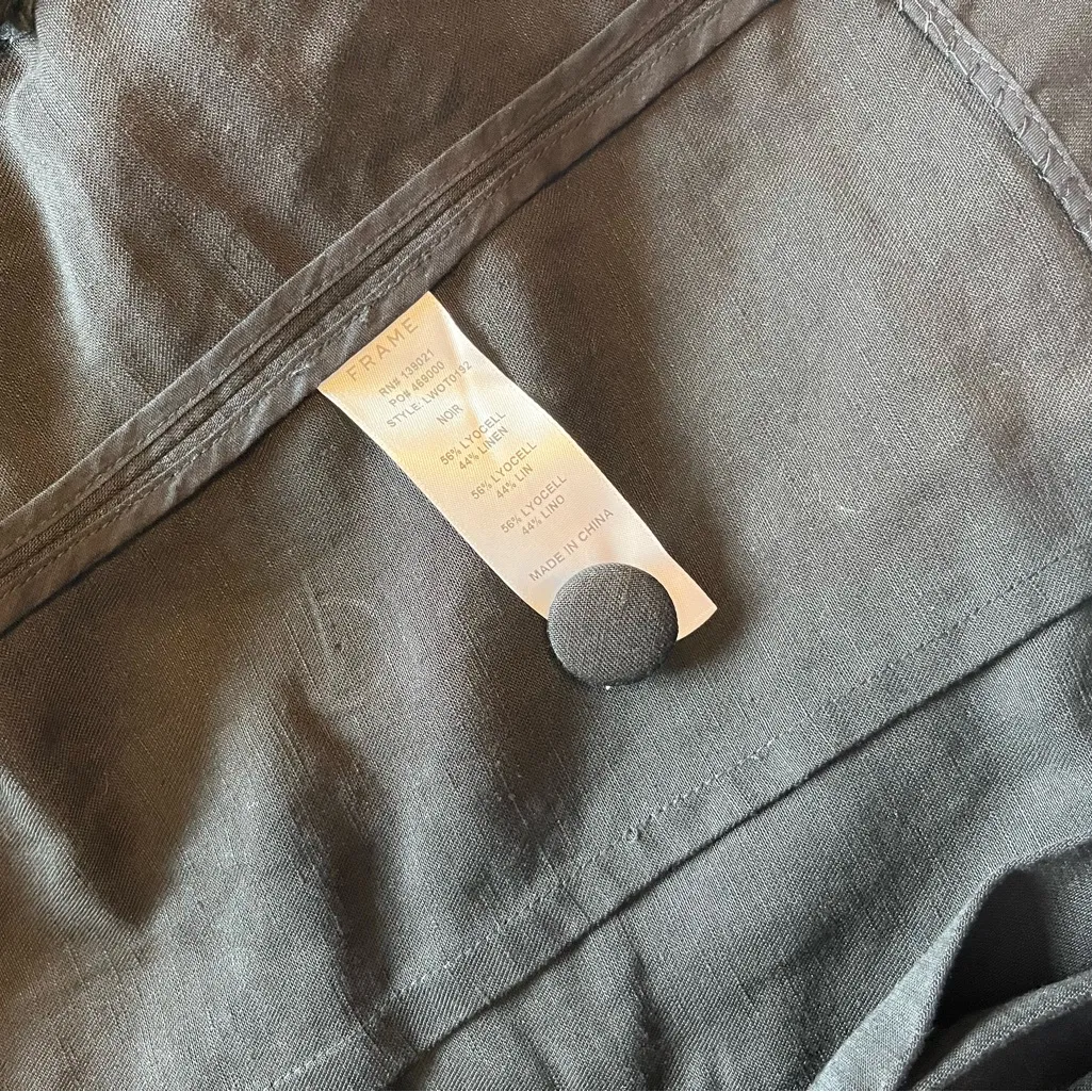 frame denim FRAME Black Blazer - Image 6