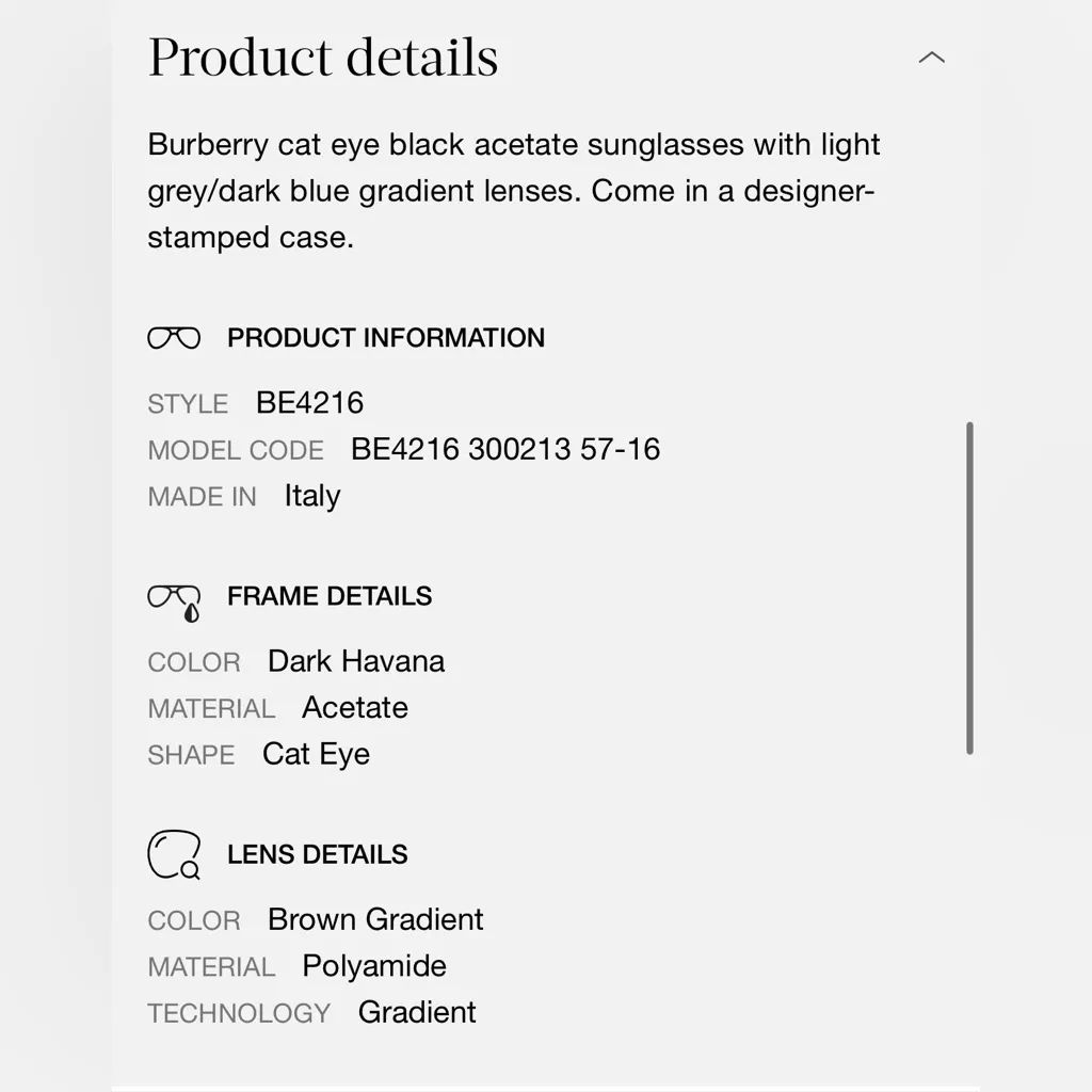 Burberry Sunglasses BE4216 - Image 10