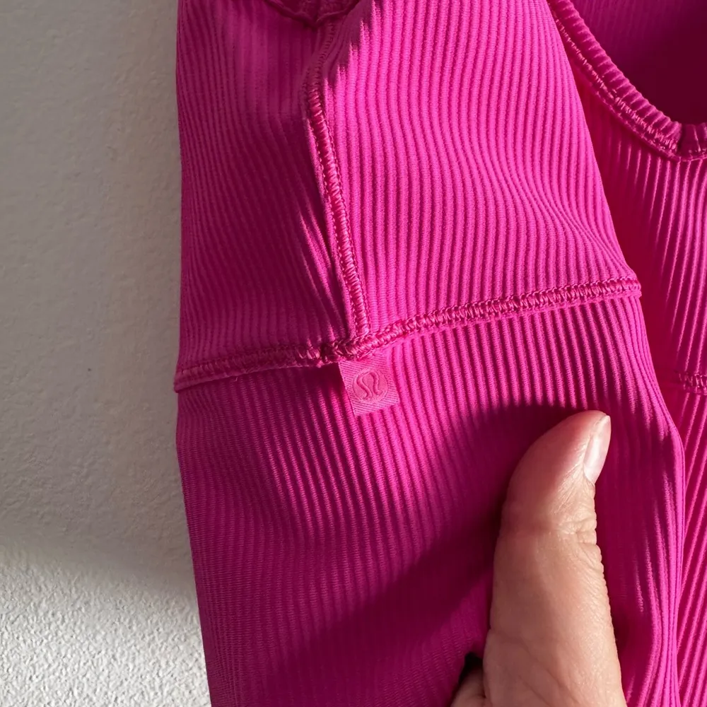 Lululemon Power Pivot Tank 8 Sonic Pink - Image 4
