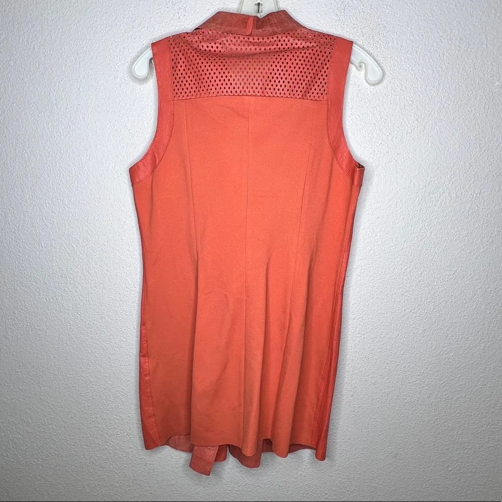 My‎ Tribe Leather Vest Size M - Image 4