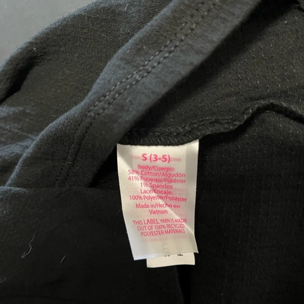 ASYMMETRICAL Black Off Shoulder Ruffle Lace Long Dress Women’s Sz S EUC - Image 5