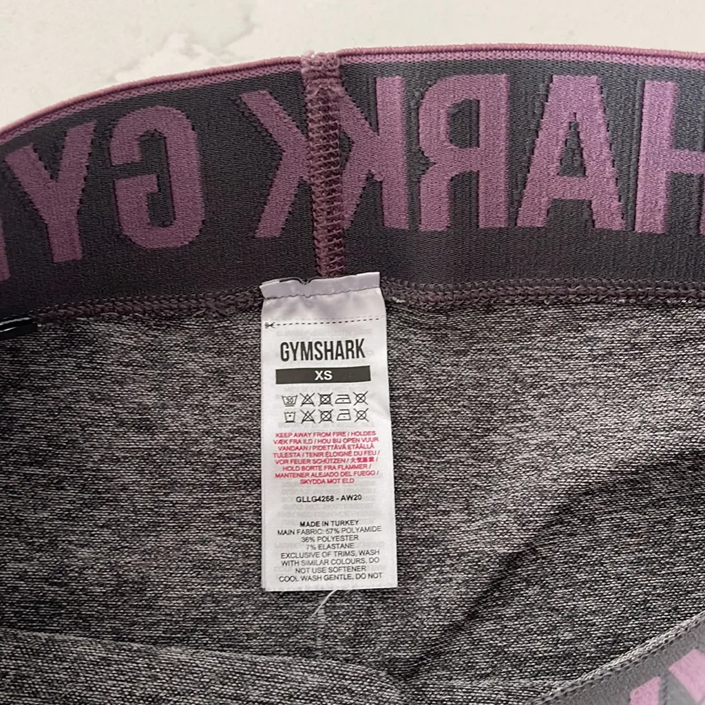 Gymshark Seamless Leggings Grey - Image 3