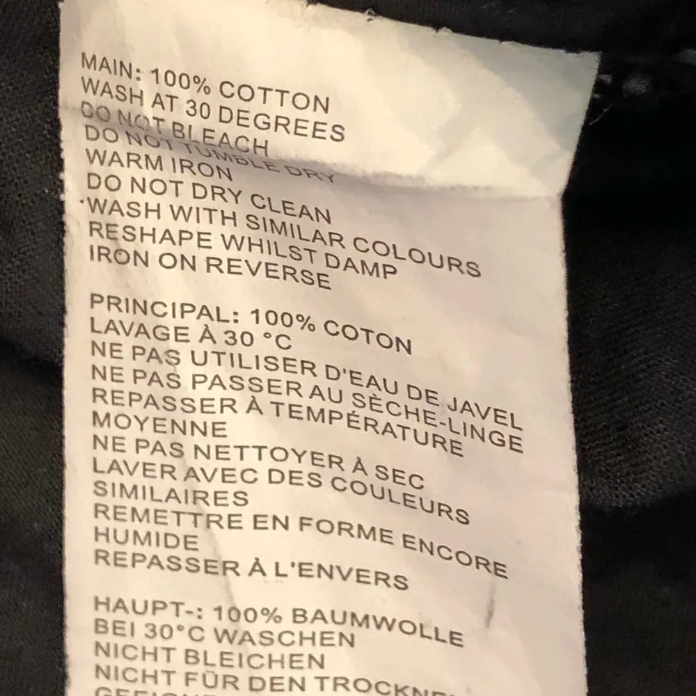 Nasty Gal Black Long Sleeve Crop Top Cotton small - Image 7