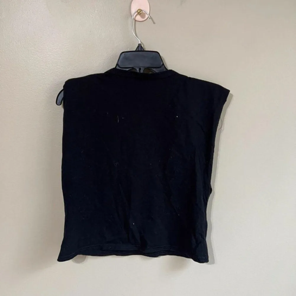 Nasty Gal Collection size 0 black crop top - Image 4