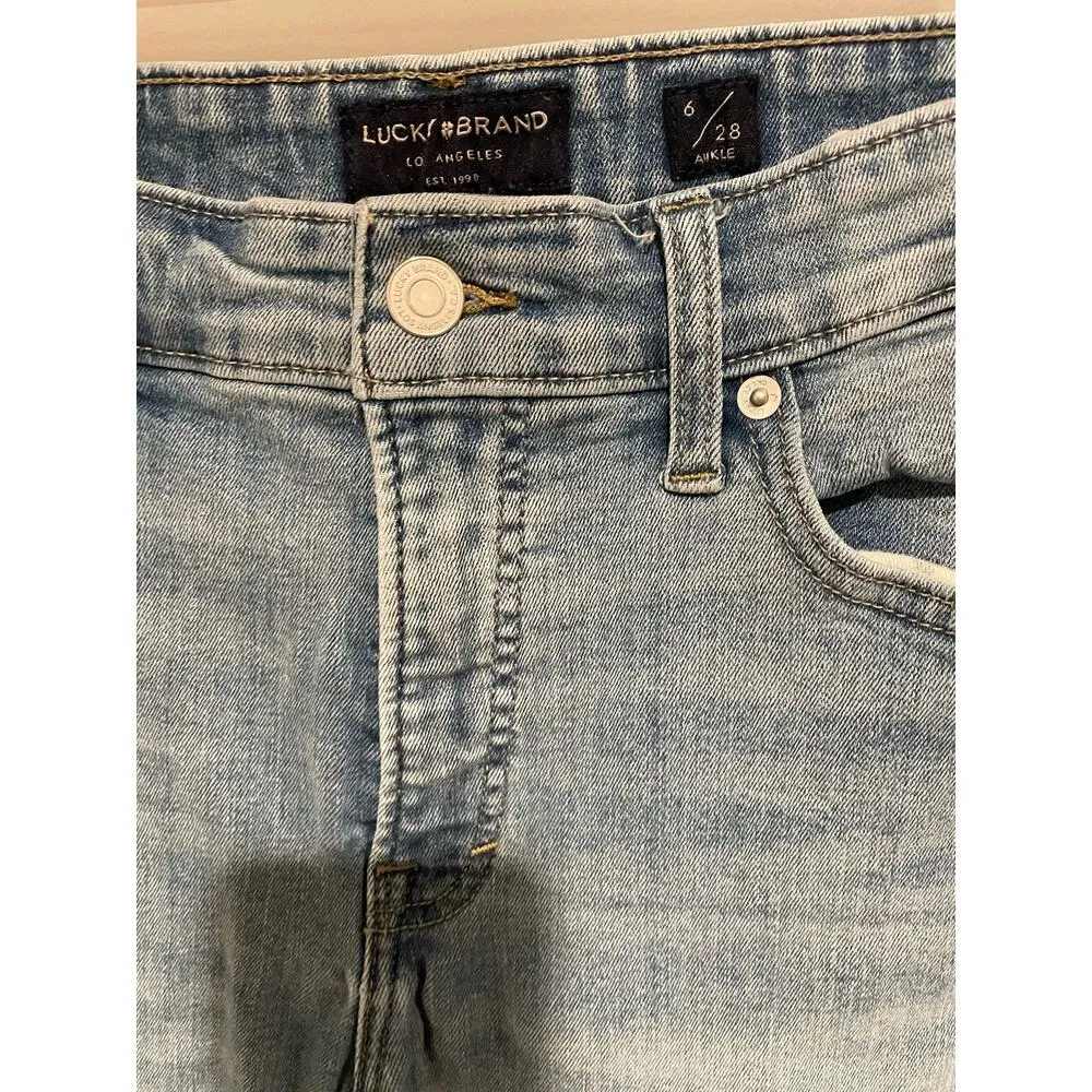 Lucky Brand Bridgette skinny ankle jeans size 6/28 - Image 4