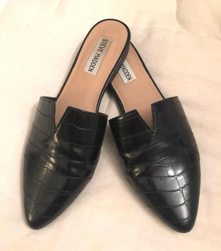 Steve Madden Leather Slides - Image 2