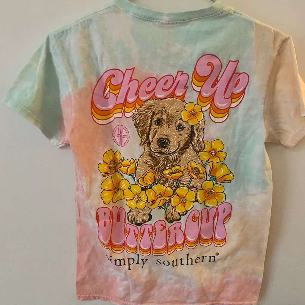 Cheer Up Buttercup Golden Retriever t Shirt - Image 4