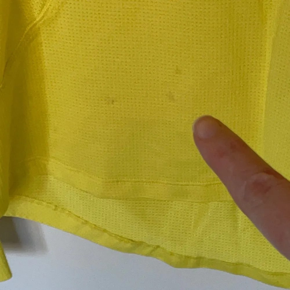UJA Bright Yellow Workout Top Medium - Image 7