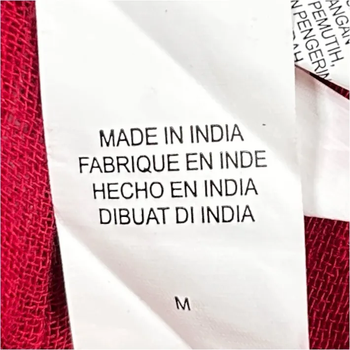 Lucky Brand Boho Ren Faire Cotton Top With Embroidery and Tasseled Drawstrings - Image 8