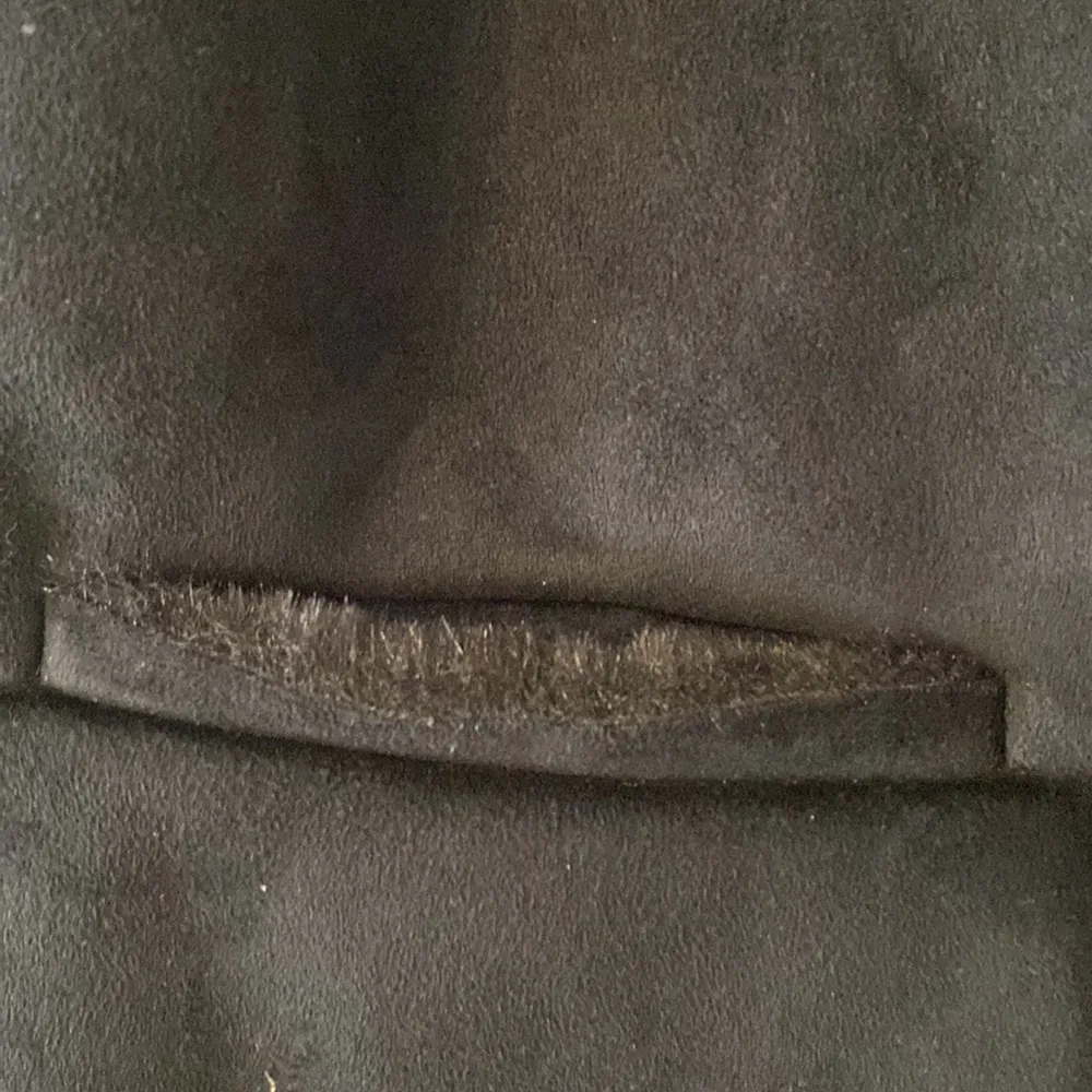 Sport Haley Vest black color size S long 23” bust 32/34 beautiful fluffy vest - Image 4