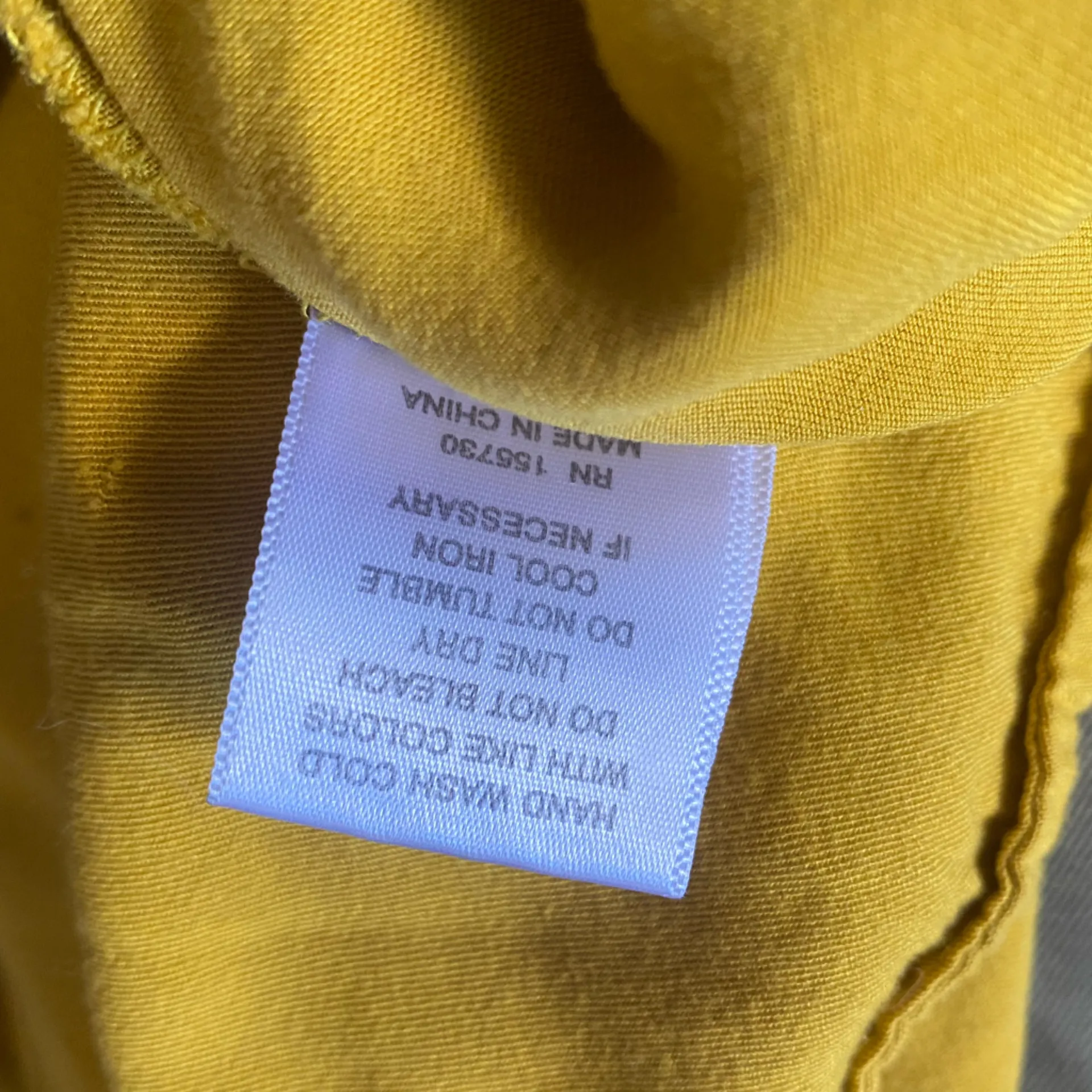 Rose + olive size large mustard yellow two button top size M - Image 4