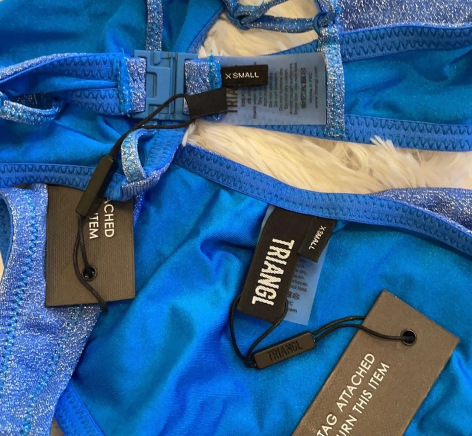 Triangl blue  swimsuit set - Image 7