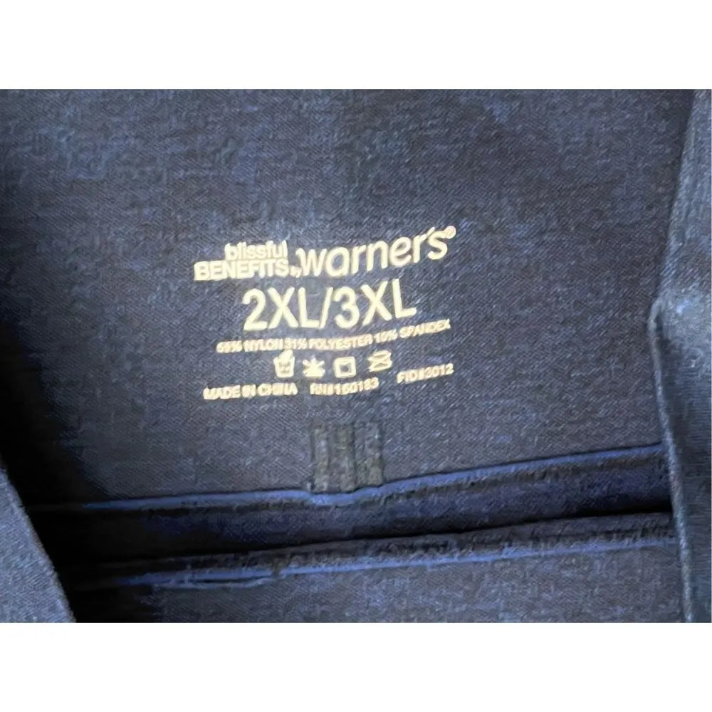 Warner's Blissful‎ Benefits Seamless Tights No Muffin Top Run Resistant 2XL - Image 4