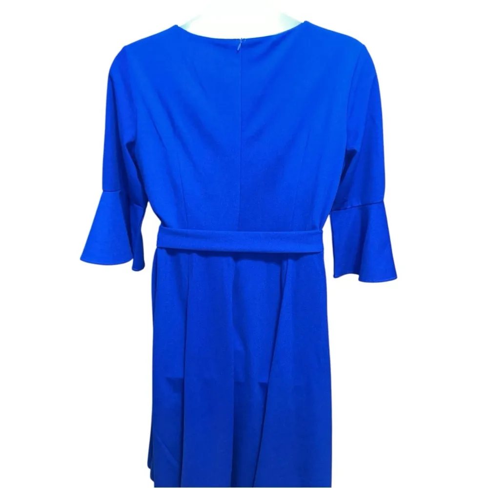 Hr homrain Elegant royal Blue Midi Dress Size 3X - Image 4
