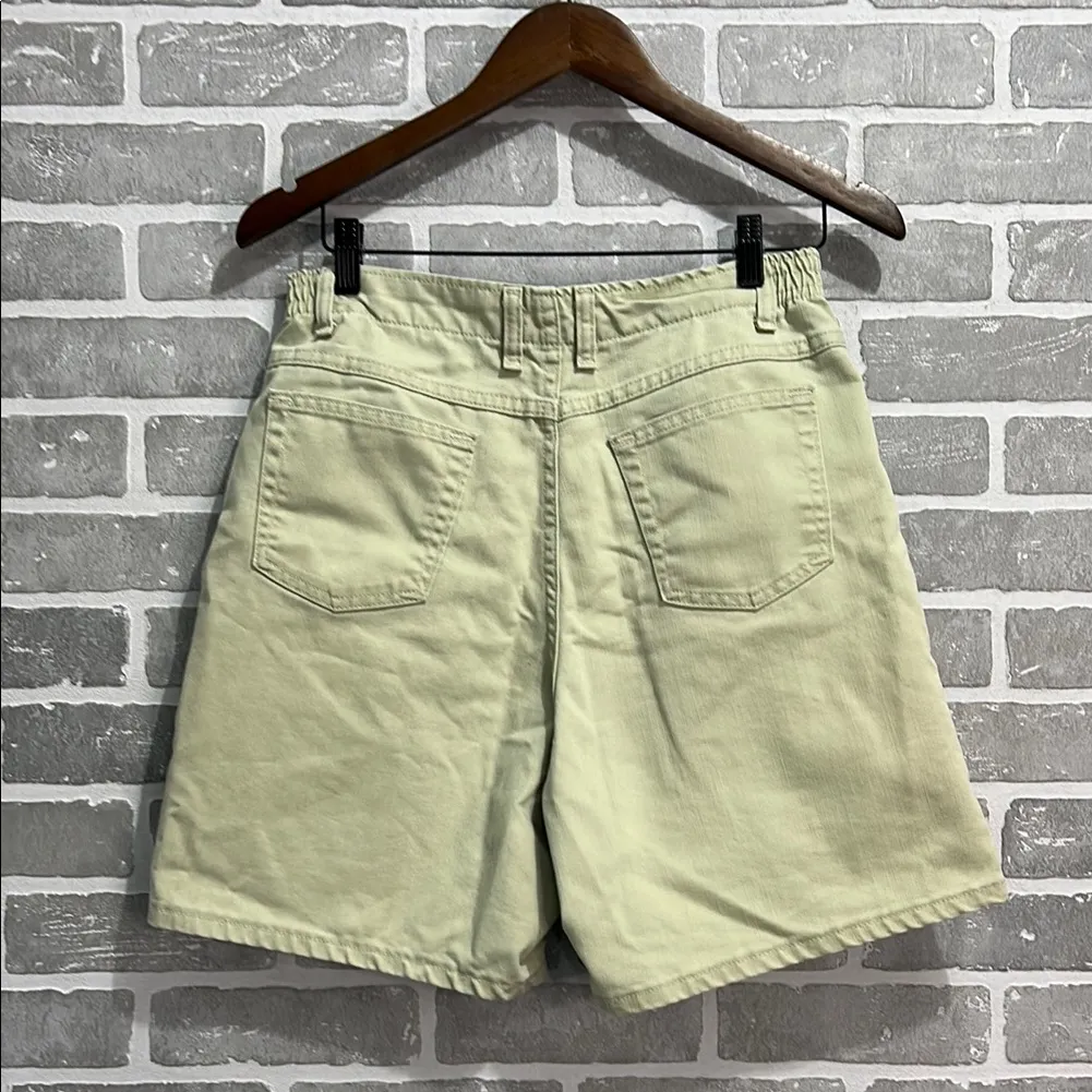 Vintage LEE At The Waist Flat Front Shorts Casual Wear Womens Size Medium/10 - Image 8