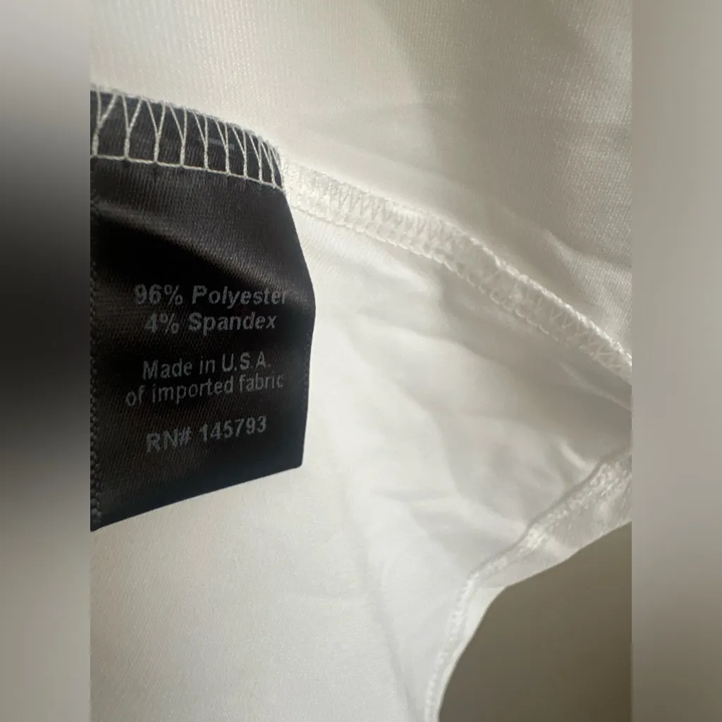 FRANNE GOLDE CREAM sleeveless Top. Size L - Image 5