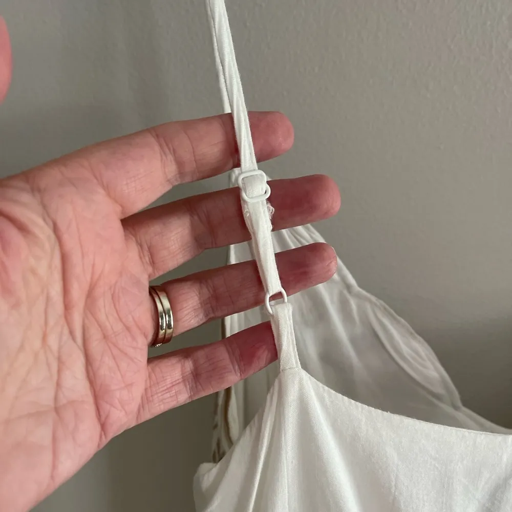 Lulus Daisy Petal Pickin’ Embroidered Dress Size L Festival Boho Whimsy Fairy - Image 10